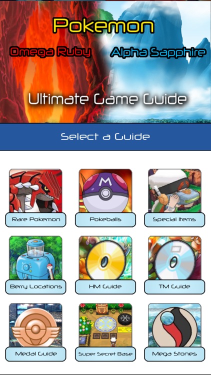 Pocket Guide for Pokemon Omega Ruby & Alpha Sapphire