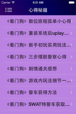 游戏攻略For看门狗 screenshot 4