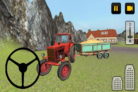 Classic Tractor 3D: Corn screenshot 2