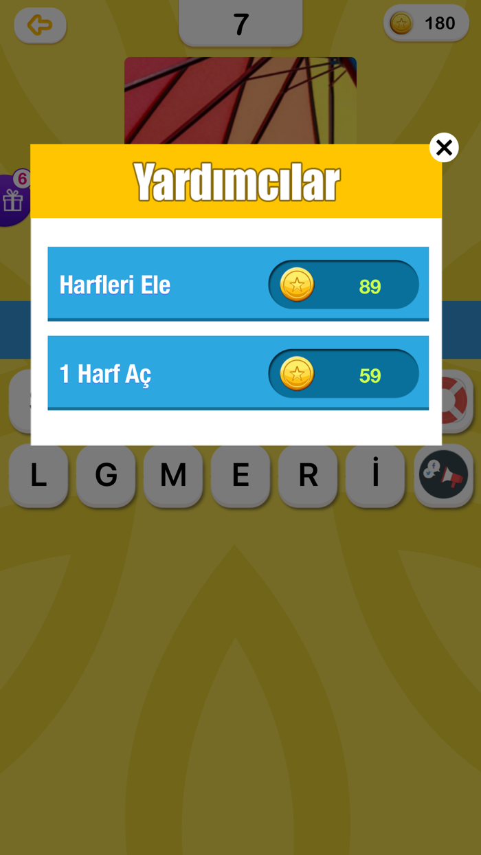 Yakından Tahmin - Resimli Kelime Bulmaca