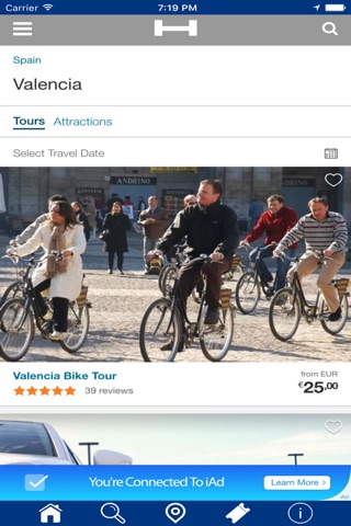 Valencia Hotels + Compare and Booking Hotel for Tonight with map and travel tour screenshot 2