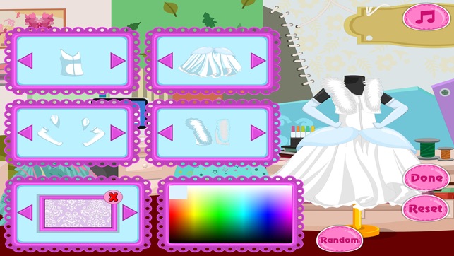 Princess Dress Design ~ Make your own dr