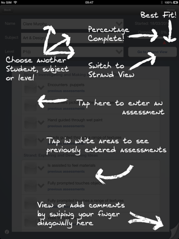 Connecting Steps Assessment Tool screenshot 2