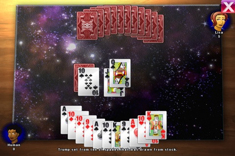 Pinochle by Webfoot screenshot 2