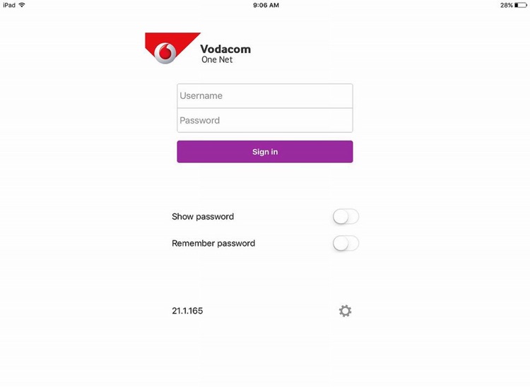 Vodacom One Net "for iPad"