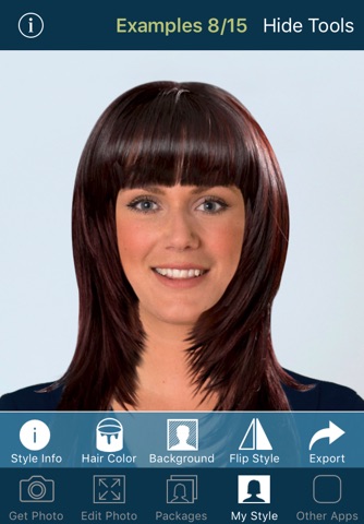 Hairstyle Try On screenshot 3