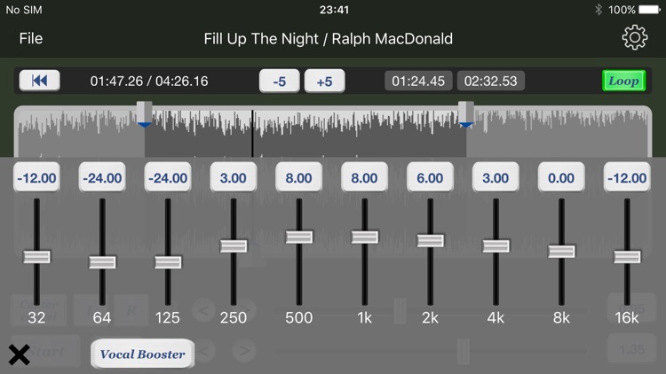 Pitch / Tempo / EQ (for dictation) - Tune Changer