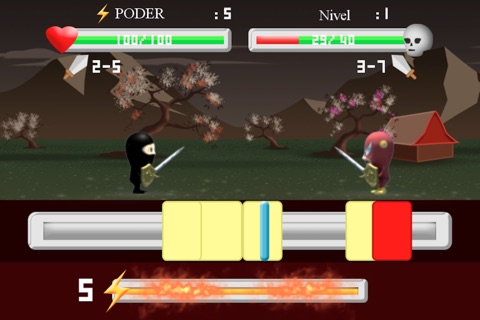 Awesome Ninja Fighter Showdown - sword fight screenshot 2