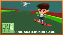 Game screenshot Cool skateboard game for kids: Drone Skateboarding mod apk