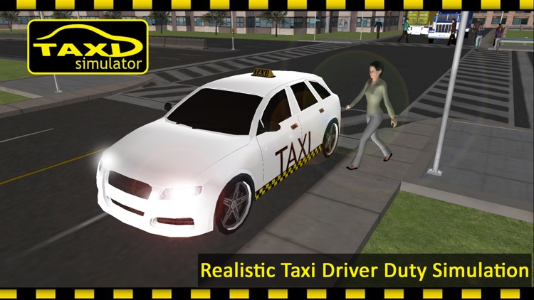 3D Taxi Simulator - Public transport service & parking stand simulation game screenshot-3