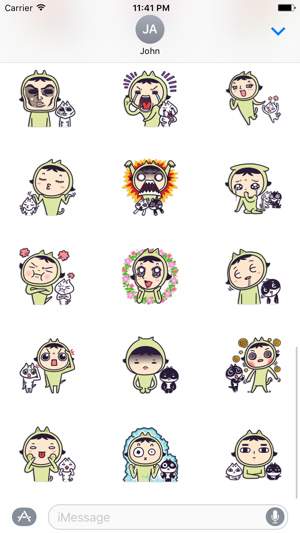 Couple Cat Stickers Pack(圖1)-速報App