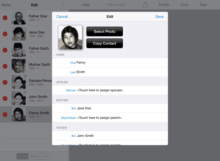 Build Your Family Tree HD screenshot-4
