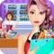 Supermarket Food Shopping - free games for girls with time management, grocery and cash register