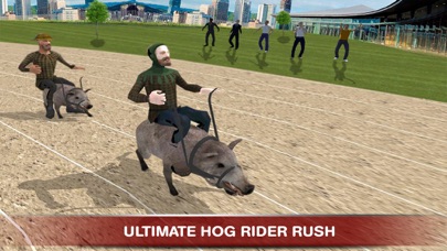 How to cancel & delete Hog Rider : Ride & Race Pigs from iphone & ipad 2