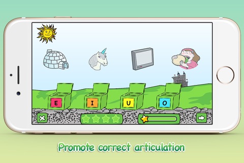 Frog Game 1 - sounds for reading screenshot 4