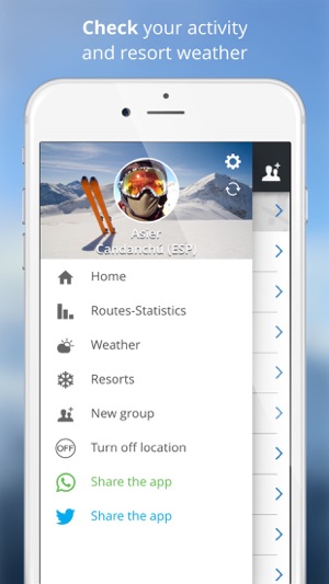 Skitoki: world ski trails, GPS sharing and stats(圖5)-速報App