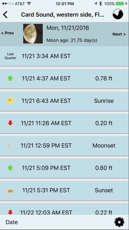 NOAA Buoy and Tide Data screenshot-4