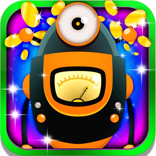 Steel Robot Wars Slot Machine: Battle in the casino and win big coin prizes iOS App