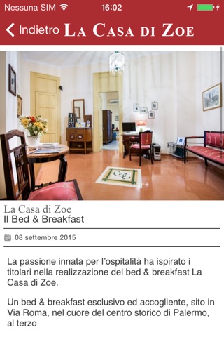 La Casa di Zoe Bed & Breakfast screenshot 3