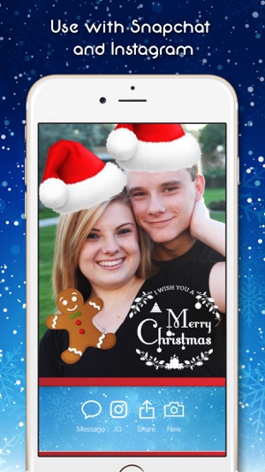 Santa Claus Photo Booth: Holiday Selfie Decorator(圖5)-速報App