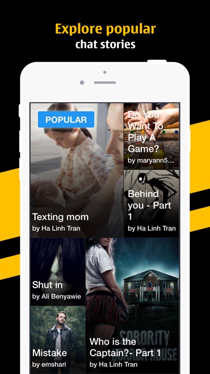 Chat Fiction: Tap Trending Message, Hooked stories