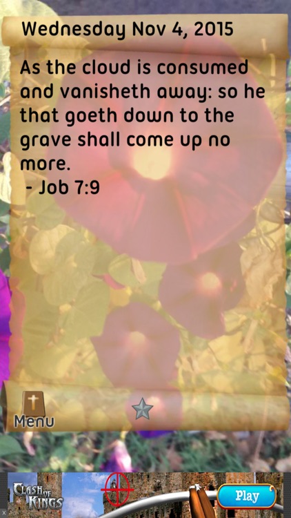 Daily Bible Verse App