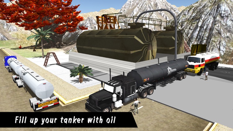 Oil Tanker Fuel Transporter Truck Driver Simulator