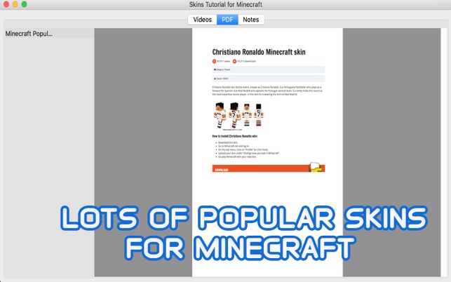 Skins Tutorial for Minecraft(圖5)-速報App