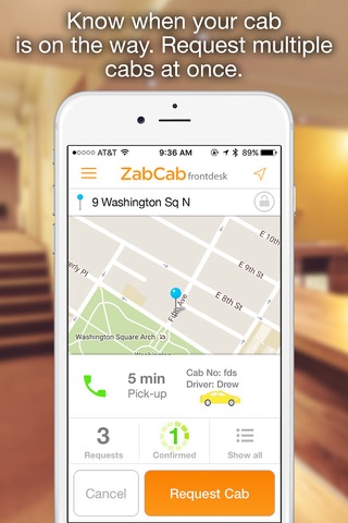 ZabCab Front Desk – For Businesses screenshot 2