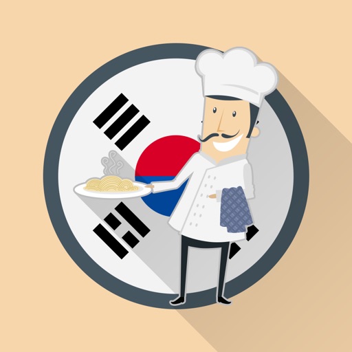 Korean Recipes: Food recipes, healthy cooking icon