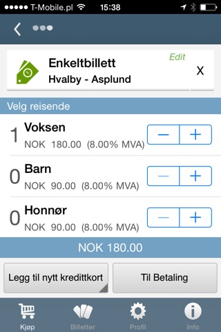 Opplandstrafikk Billett screenshot 3