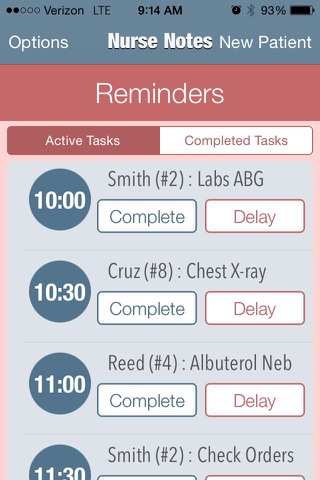 Nurse Notes screenshot 2
