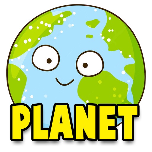 Solar,Planet System And Color Learning Icon