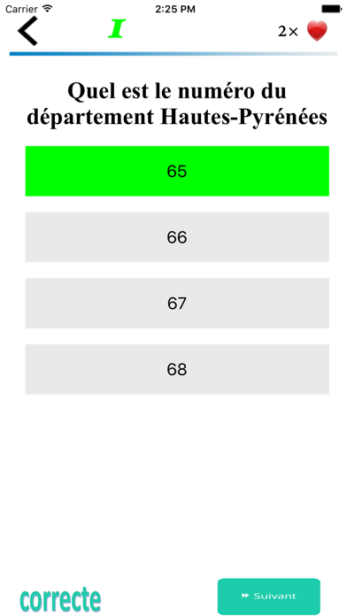 How to cancel & delete Quizz France: Départements from iphone & ipad 3