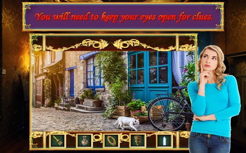 Hidden Object Games Catch the Necklace Thief screenshot 2