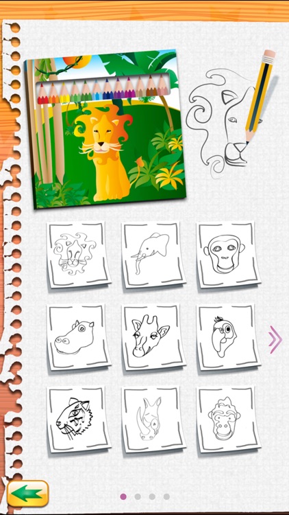 Draw and Colour: The Jungle PRO screenshot-3