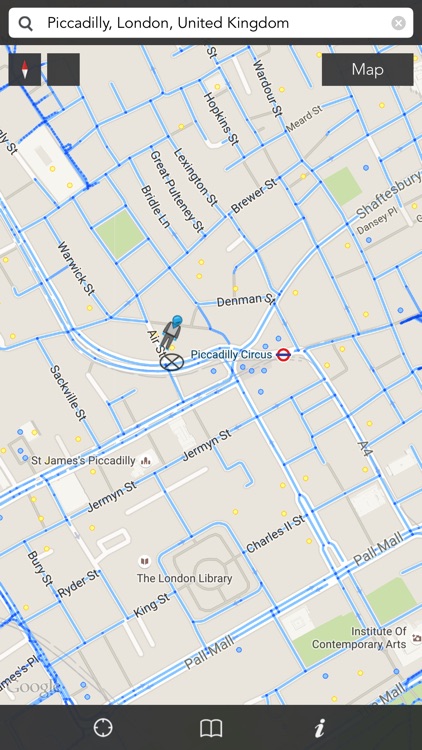 iStreets for Google Maps™ and Street View™ : Nearby Places Search