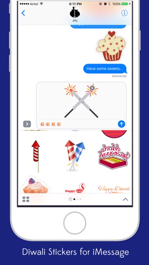 Happy Diwali Stickers For iMessage(圖2)-速報App