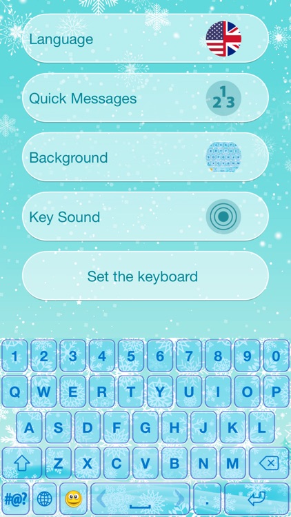 Christmas Keyboard Theme Color Holiday Keyboards screenshot-4