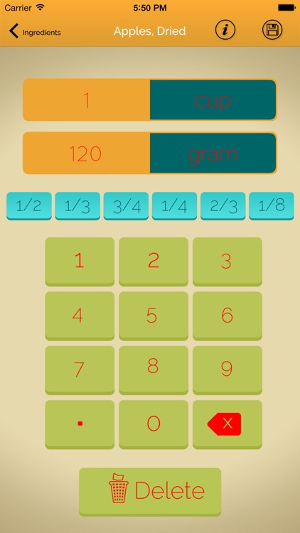 Kitchen Recipe Calculator Pro screenshot-4