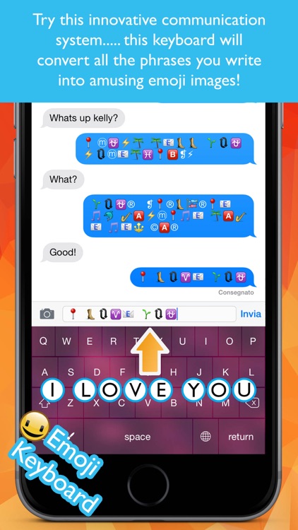 Write with emojis - Emoji keyboard