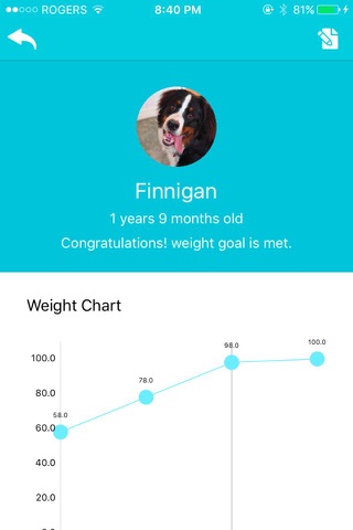 Pet Weight screenshot 3