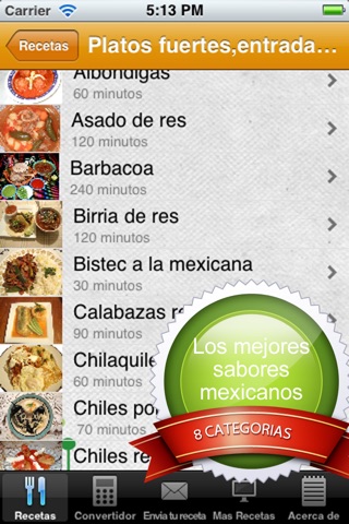 La Receta de la Abuelita- Autenticas Recetas Mexicanas screenshot 2