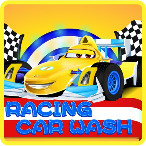 Racing Car Wash Icon