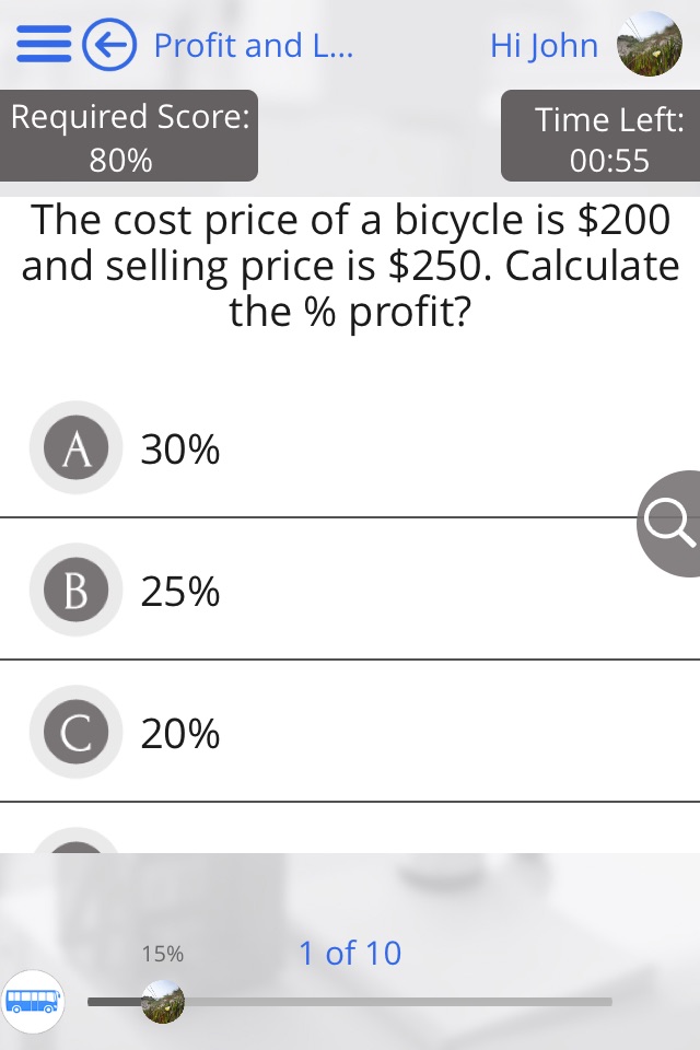 Grade 7 Math by GoLearningBus screenshot 3