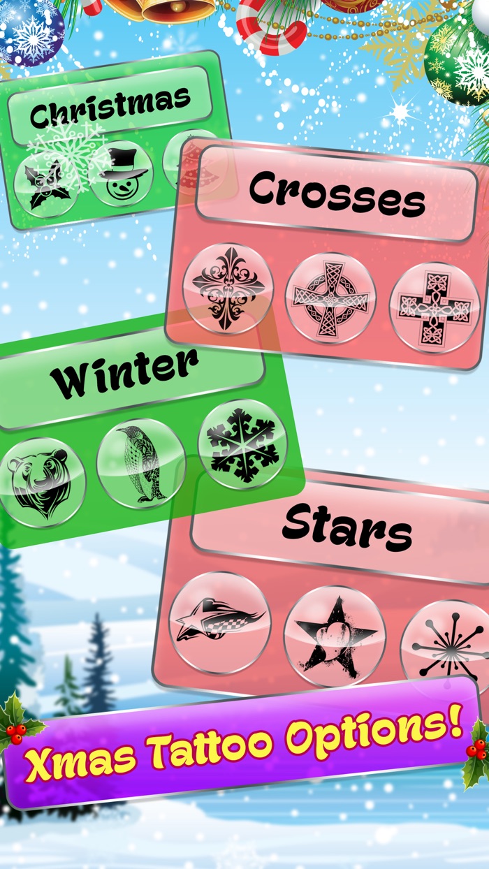 Merry Christmas Tattoo Maker