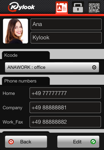 Contact Sync & QR - Kylook Multi Sync with devices and email accounts screenshot 2