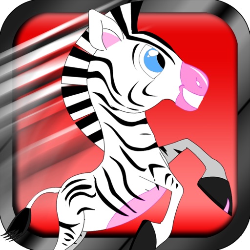 Baby Zebra Run Free icon