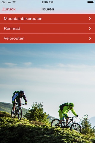 Graubünden Mountainbike screenshot 2