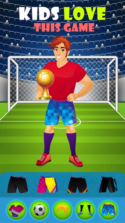 World Football Stars - Free Dress Up Game